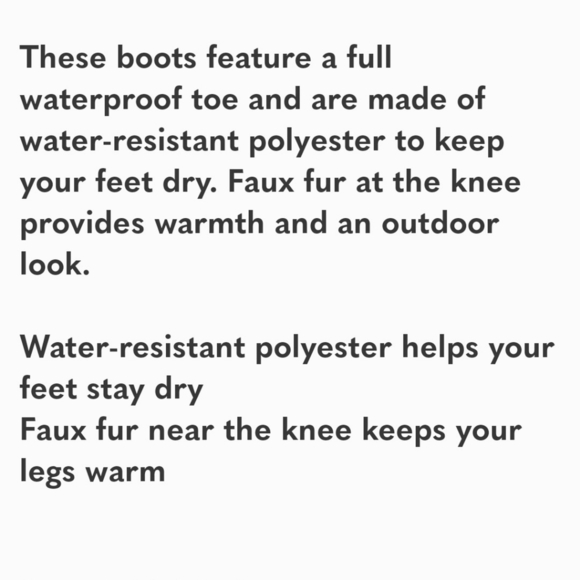 NEW Muk Luk Gwen Snowboots Rubber Tread Lace Up Style Spring Boots Tall Winter - Picture 5 of 15